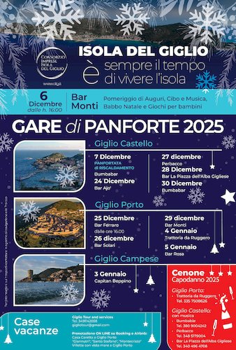 Locandina attività aperte inverno 2024